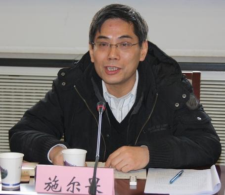 施尔畏副院长调研江苏省科技厅共商中科院与江苏省“十二五”战略合作大计