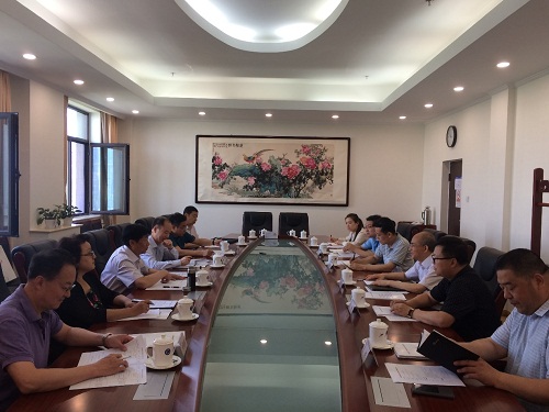 张亚平会见新疆丝绸之路经济带创新驱动发展试验区领导小组办公室主任王永明一行