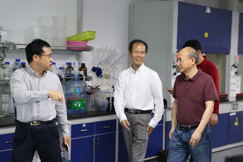 中科院张亚平副院长一行调研中科院科技服务网络（STS）苏州中心