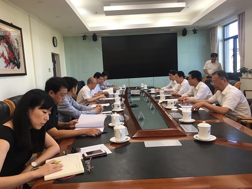 中科院与苏州市举行工作会谈