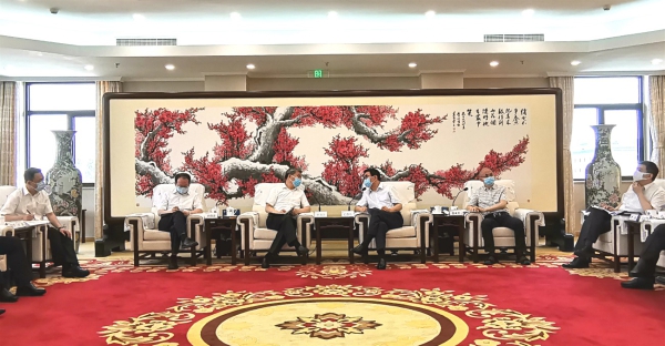 中科院与太原市举行科技合作座谈